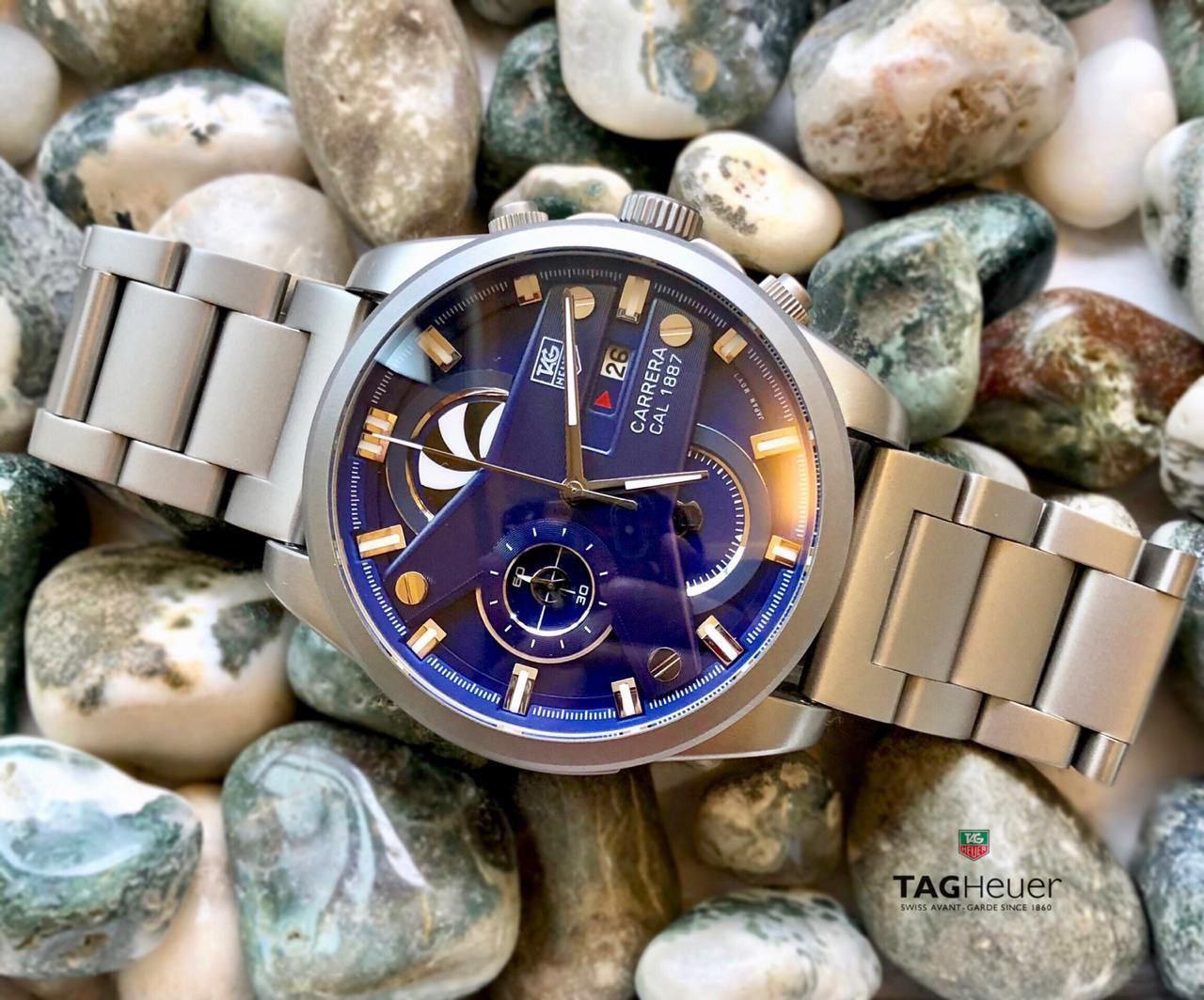 Tag Heuer X Carrera CR7 – Silver Case with Blue Dial