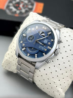 Tag Heuer X Carrera CR7 – Silver Case with Blue Dial