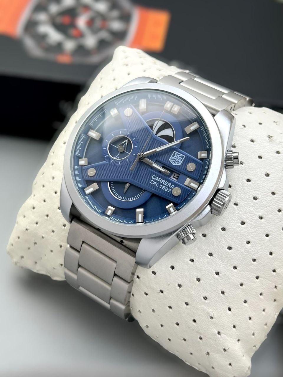 Tag Heuer X Carrera CR7 – Silver Case with Blue Dial