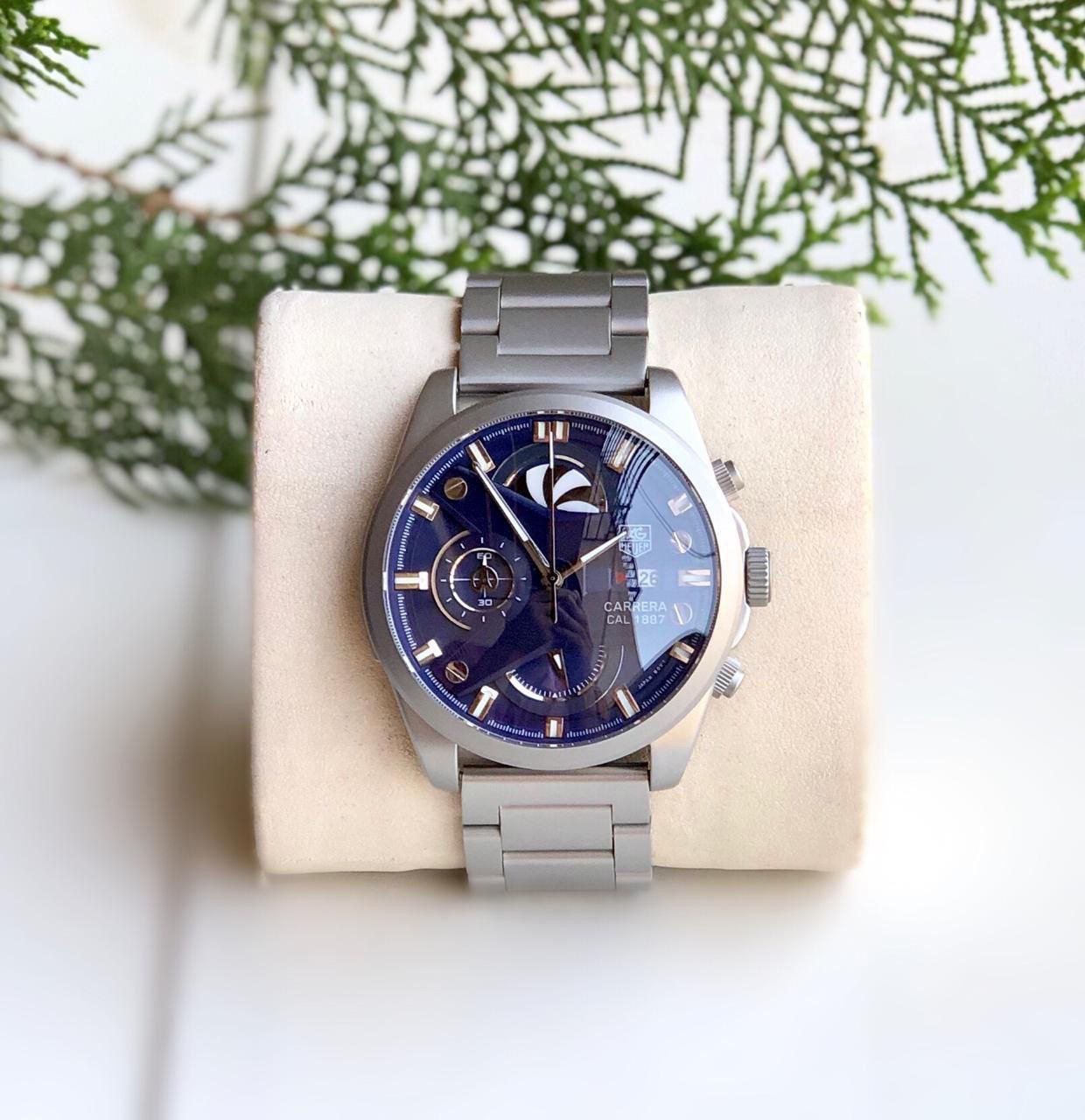 Tag Heuer X Carrera CR7 – Silver Case with Blue Dial