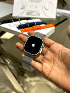 Apple Watch Ultra 2 – USA Edition with Steel Chain & Ocean Band (1:1 Model)