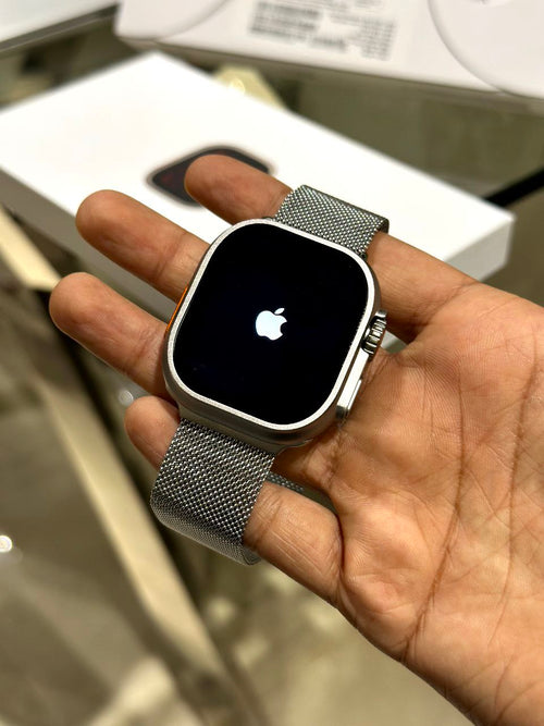 Apple Watch Ultra 2 – USA Edition with Steel Chain & Ocean Band (1:1 Model)