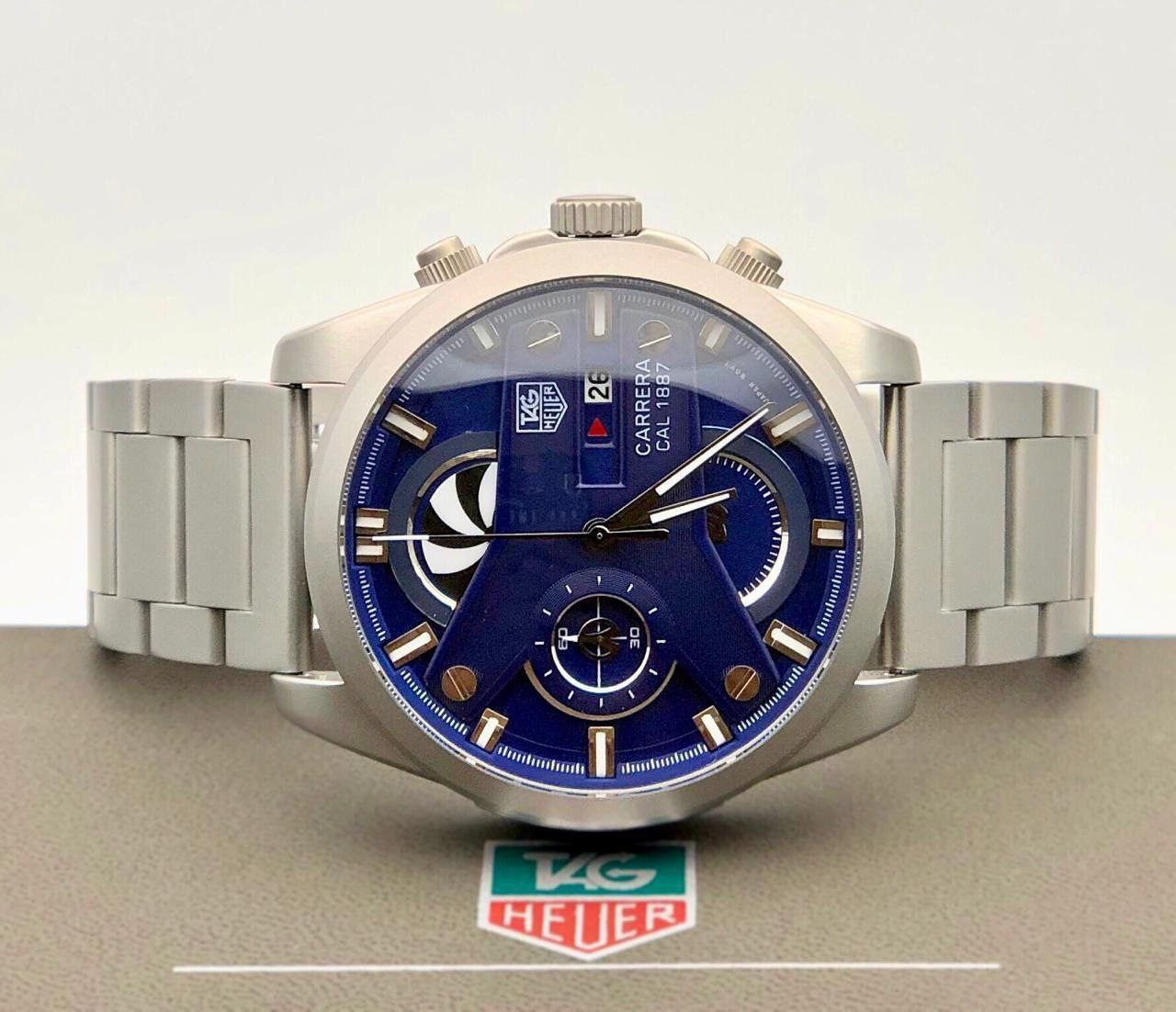 Tag Heuer X Carrera CR7 – Silver Case with Blue Dial