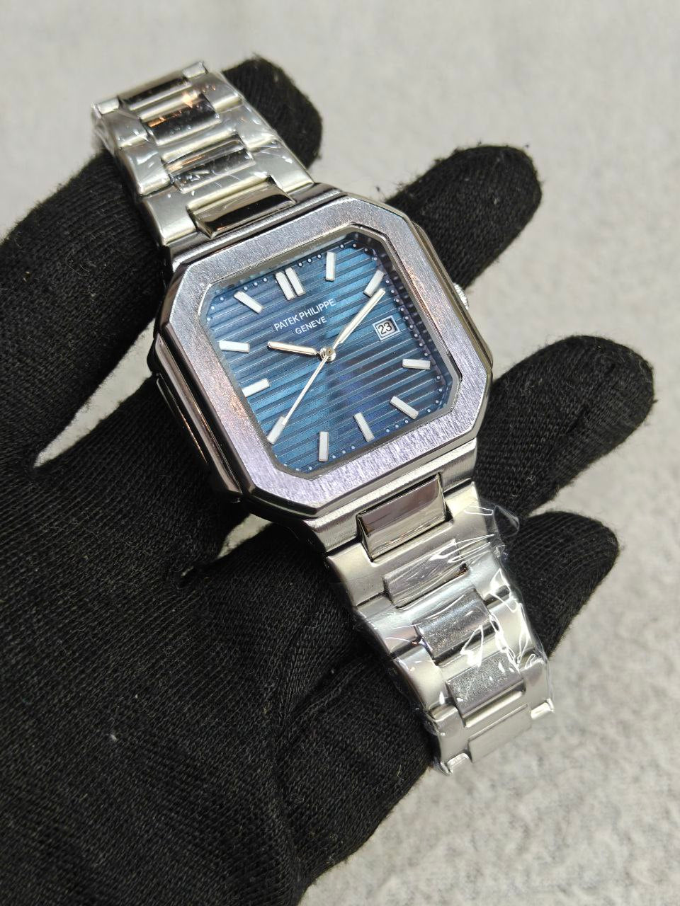 Patek Philippe Cubitus 7128G – Blue Dial 2025 Model (Premium Edition)